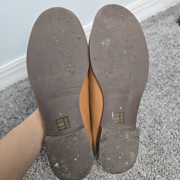 MARC Joseph New York East Village Sz 8 Tan Leather Loafer Made In Brazil - Picture 7 of 9